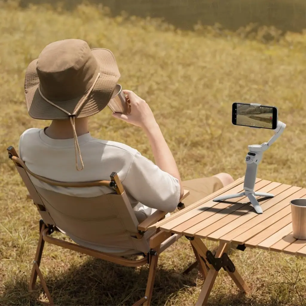 3-Axis Phone Gimbal for iPhone, Android, Built-in Tripod, Selfie Stick - Image 6