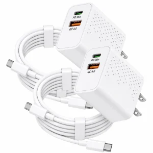 Fast Charger USB-C 35W, 6FT Long Cable for Samsung Galaxy S26 S25 S24 S23, Z Flip