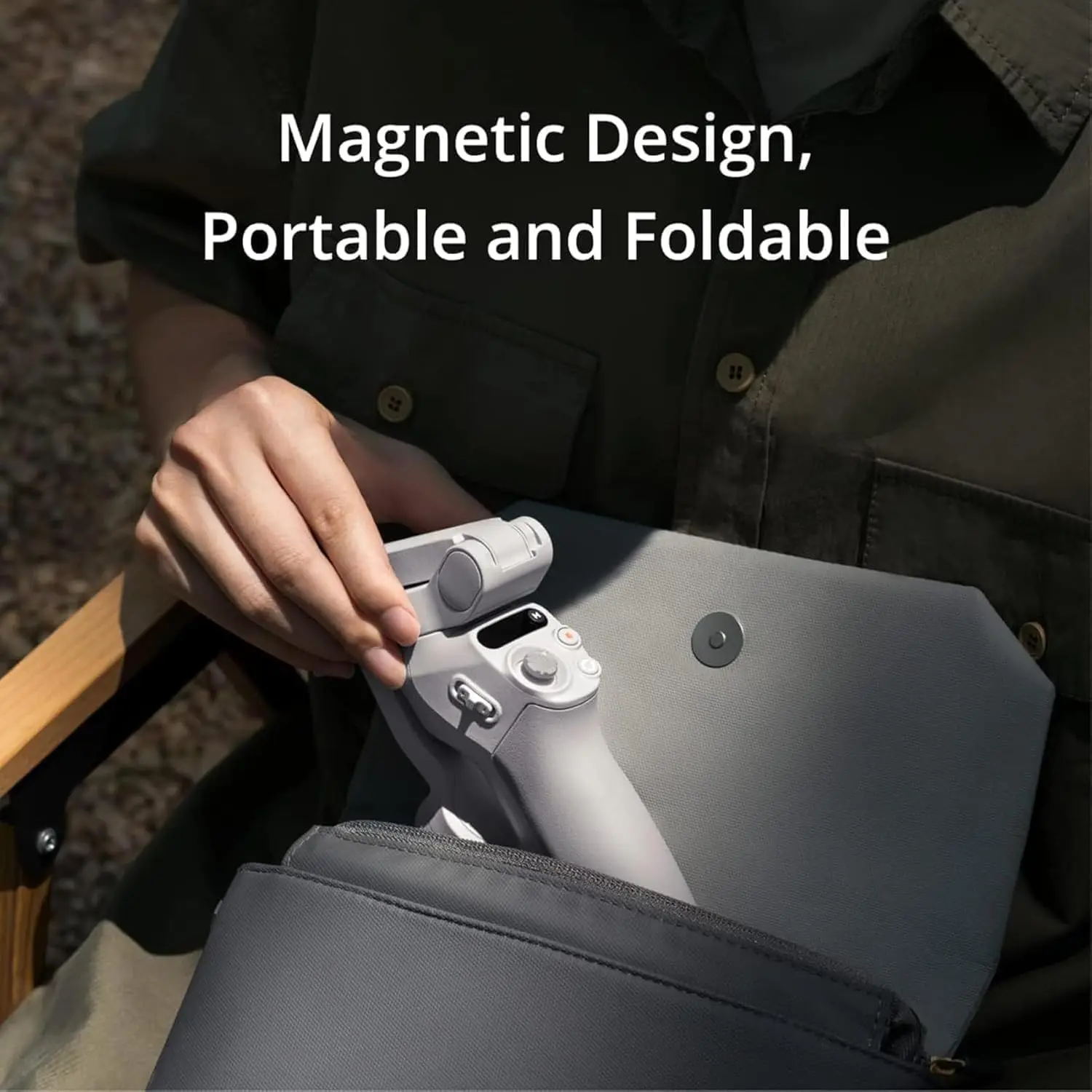 3-Axis Phone Gimbal for iPhone, Android, Built-in Tripod, Selfie Stick - Image 2